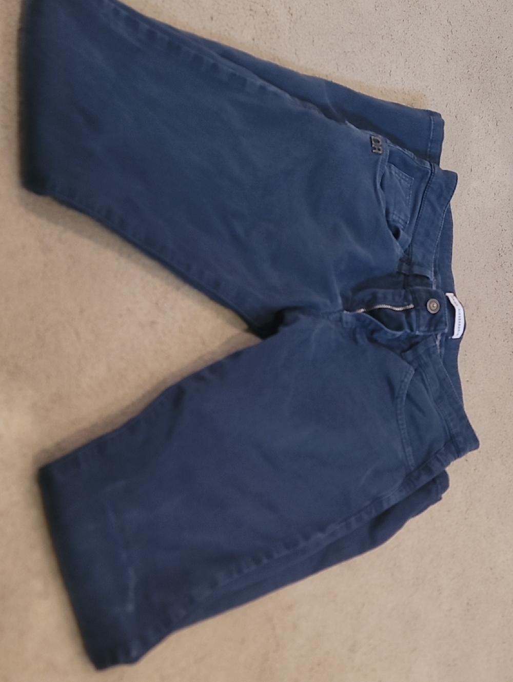 Daniele Alessandrini Indigo Blue Corduroy Pants
